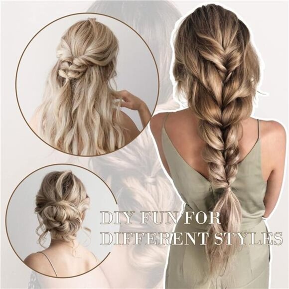 REECHO Hair Extensions, 4PCS Clip in Hair Extensions HE001 Natural Soft - Picture 6 of 7